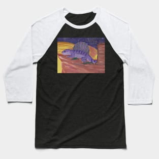 Dimetrodon Baseball T-Shirt